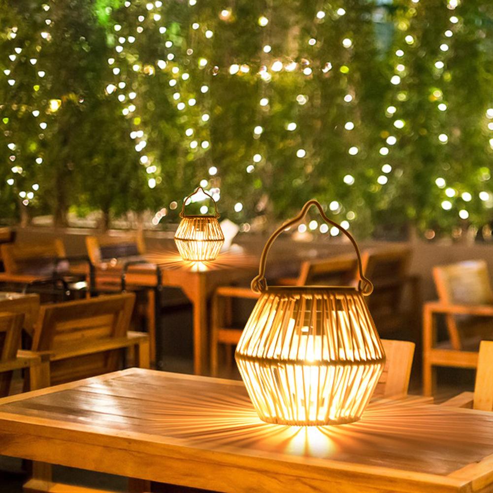 IP65 Waterproof Solar Rattan L - Outdoor Lighting And Decor avis et prix