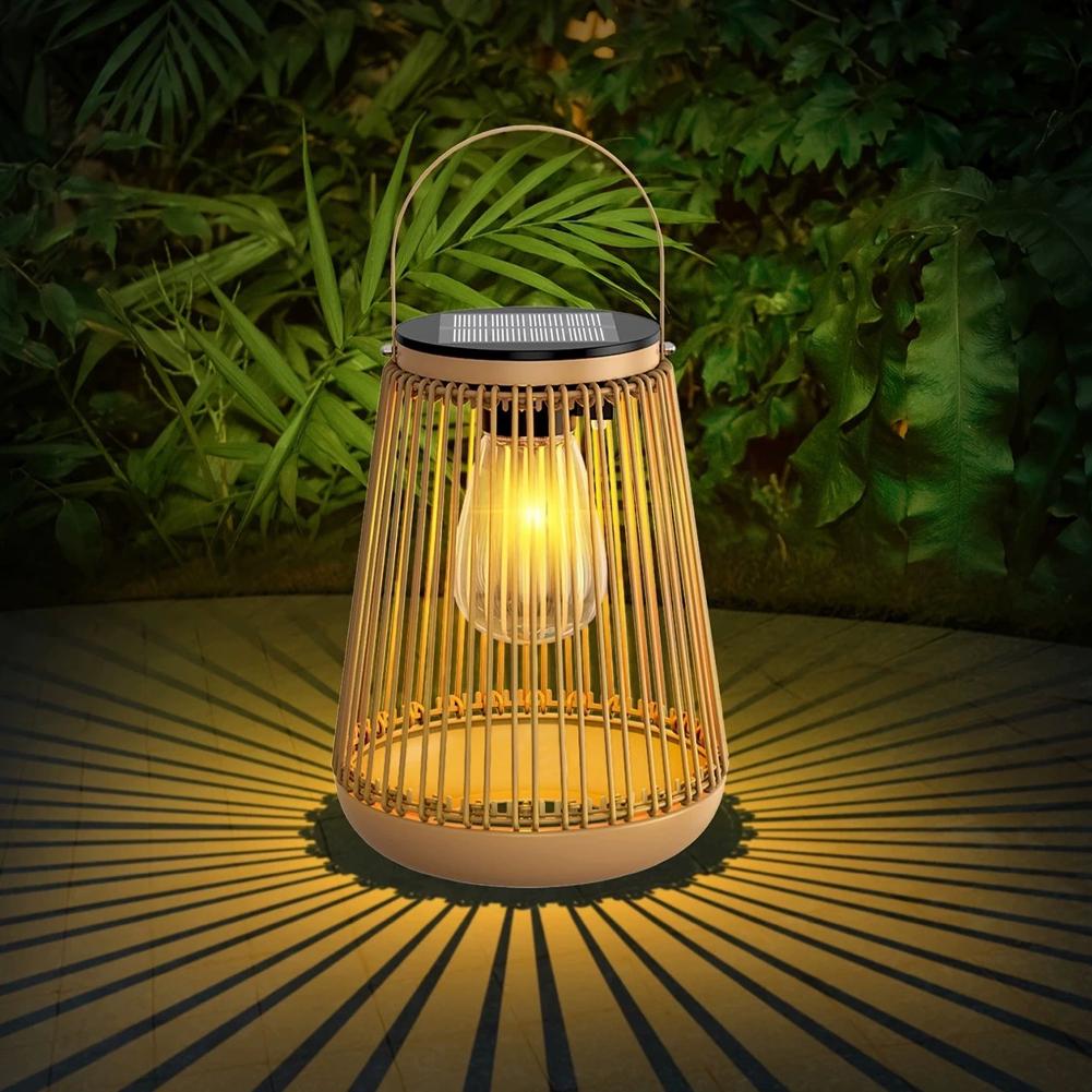 IP65 Waterproof Solar Rattan L - Outdoor Lighting And Decor avis et prix