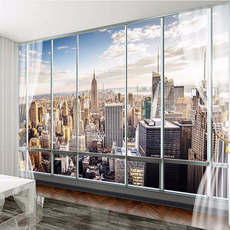 Photo Wallpaper Custom 3D Ster - Outdoor Lighting New York avis et prix