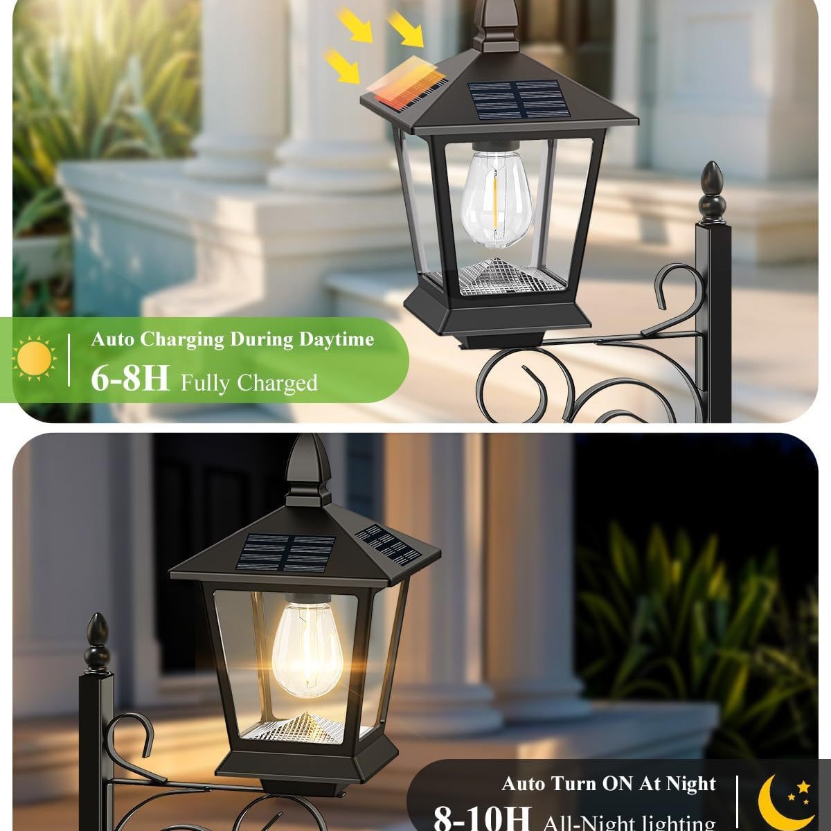 2-in-1 Solar Garden Planter La - Outdoor Lighting In Ground avis et prix