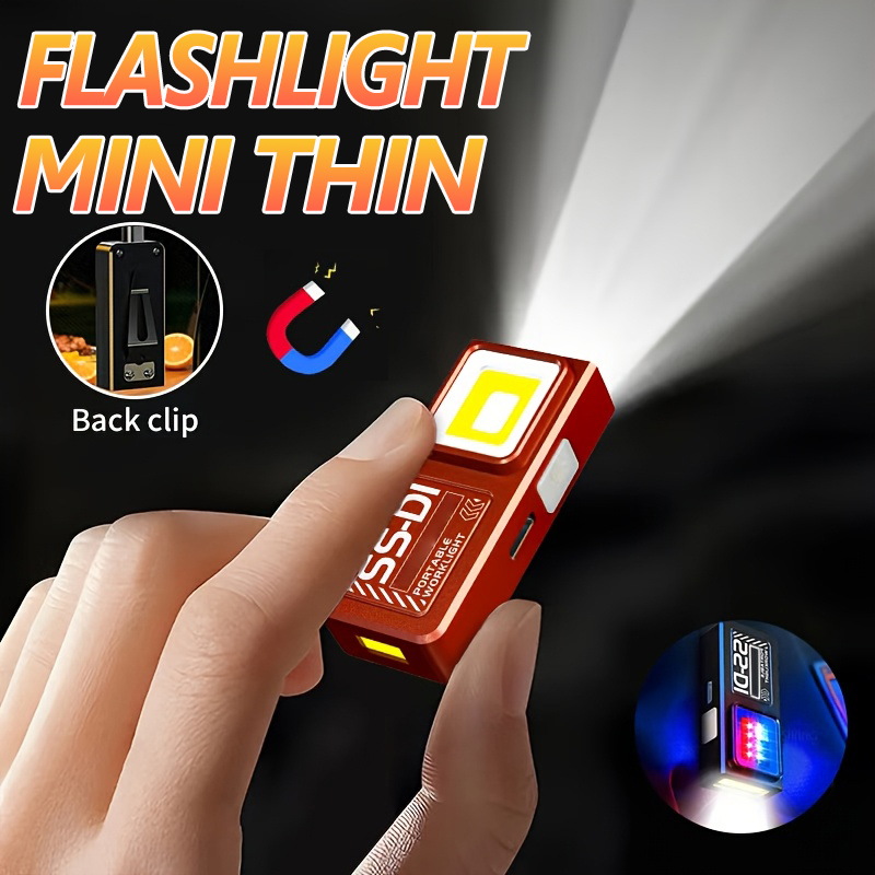 Mini COB LED Flashlight Rechar - Led Flood Light avis et prix