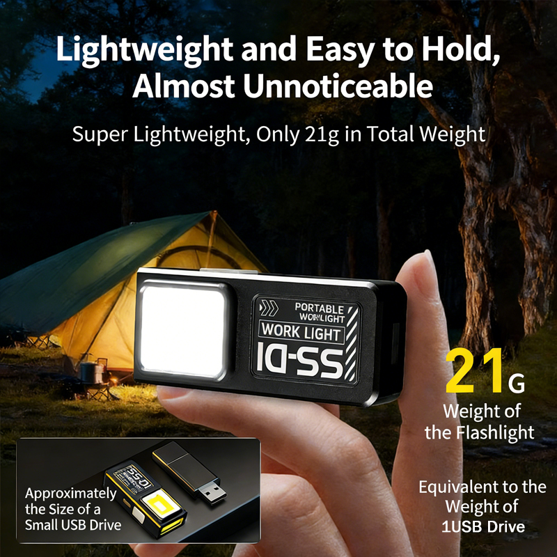 Mini COB LED Flashlight Rechar - Led Flood Light avis et prix