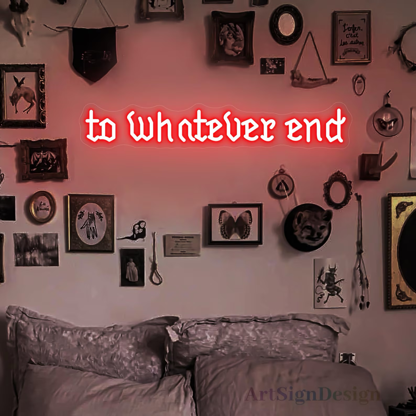 To Whatever End Neon Sign: ACO - Outdoor Lighting Quotes avis et prix