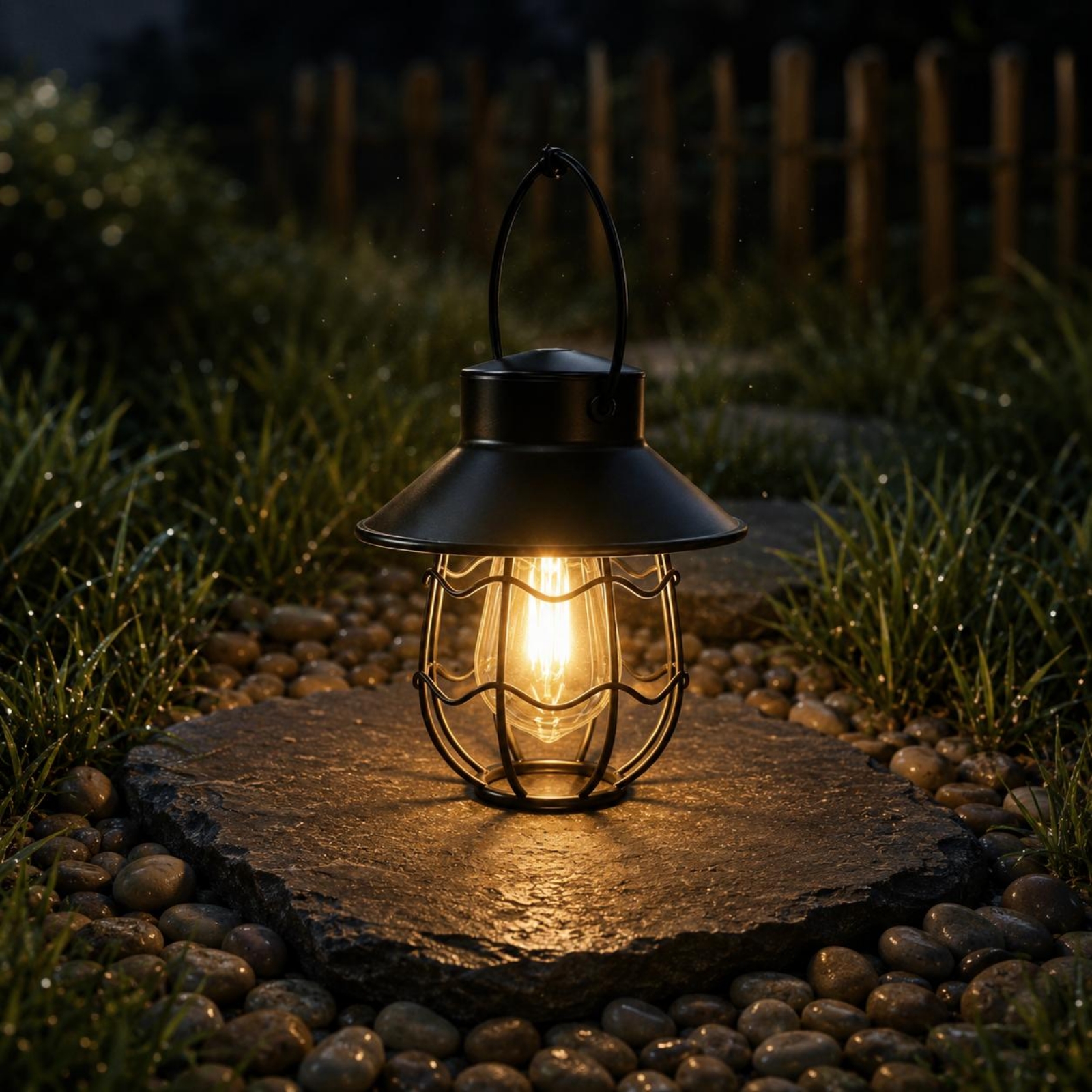 Wavy Frame Lantern Energy Savi - Outdoor Lighting And Decor avis et prix