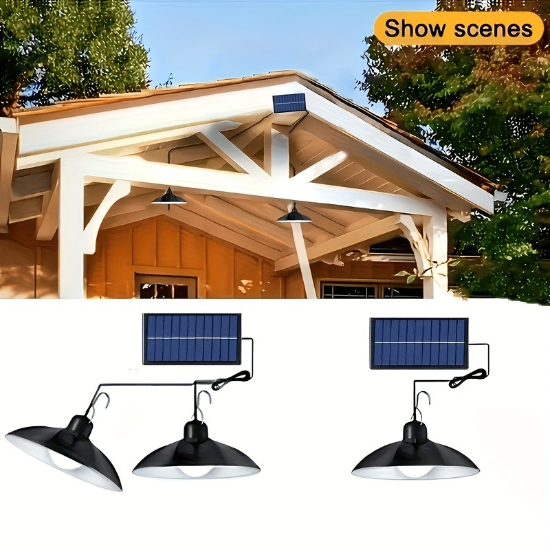 1pc Solar Pendant Light Outdoo - Outdoor Lighting Modern avis et prix