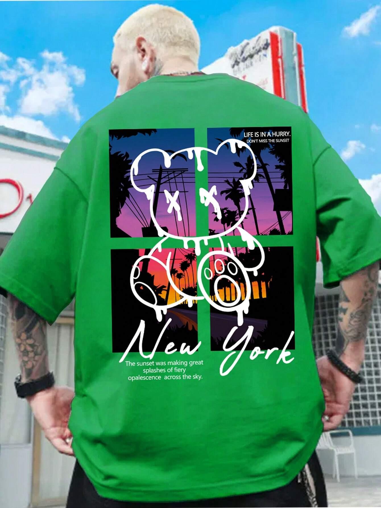 New York Art Word Cartoon Bear - Outdoor Lighting New York avis et prix
