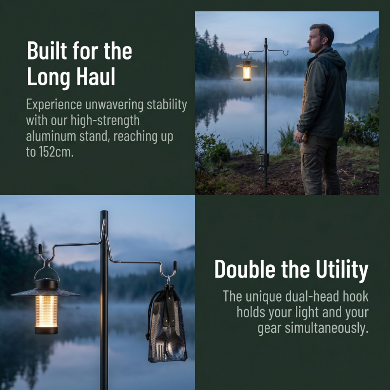 Ultra-light Aluminum Alloy 4-S - Outdoor Lighting Pole avis et prix