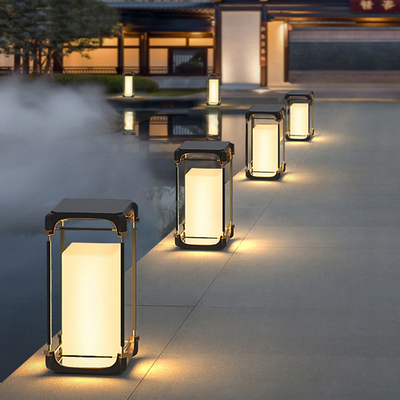 Luminous floor lamp courtyard  - Outdoor Lighting And Decor avis et prix