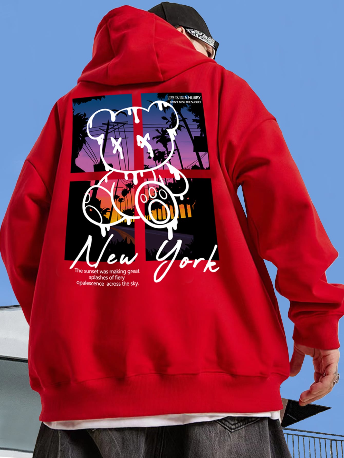 New York Art Word Cartoon Bear - Outdoor Lighting New York avis et prix