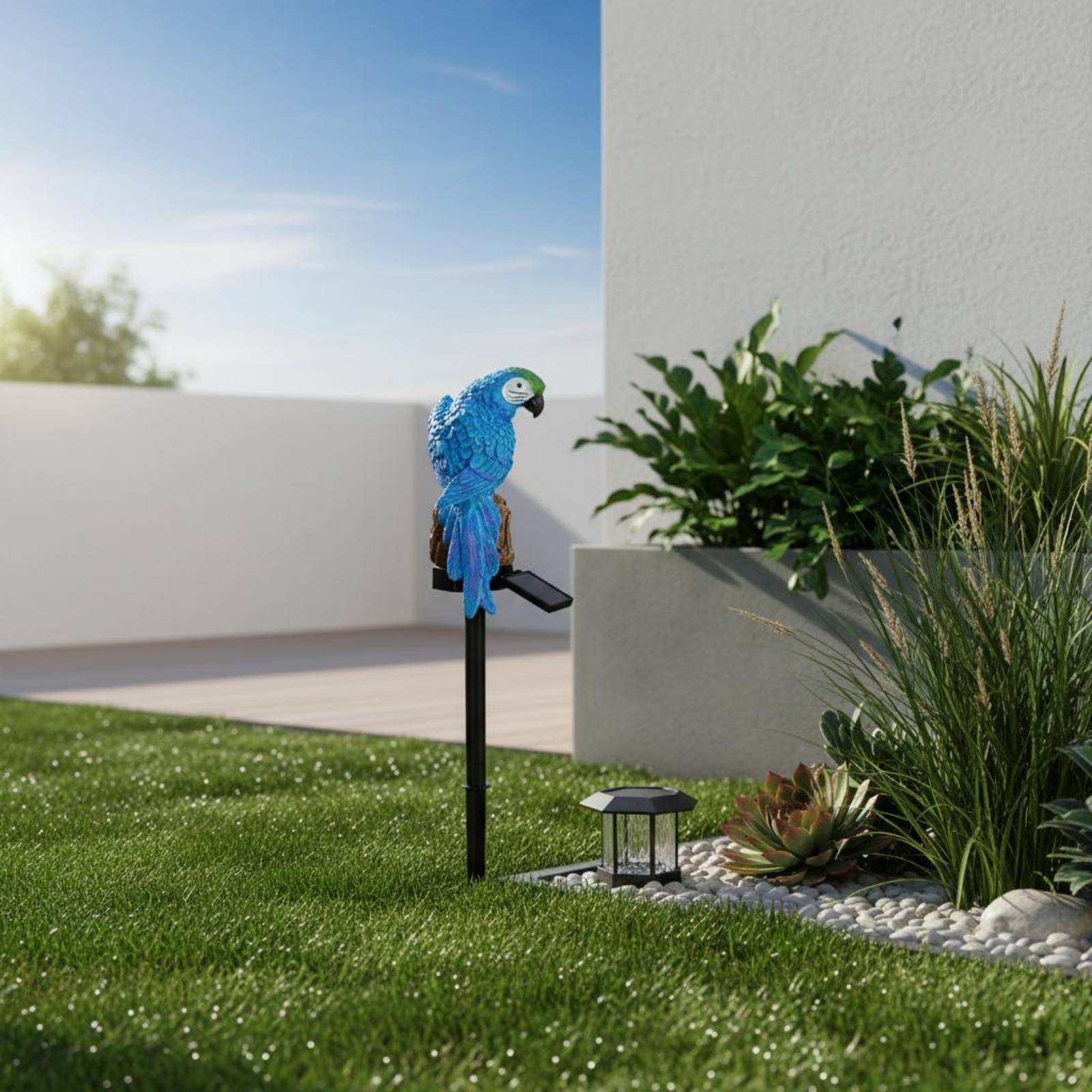 Resin Parrot Lawn Lamp Waterpr - Outdoor Lighting In Ground avis et prix