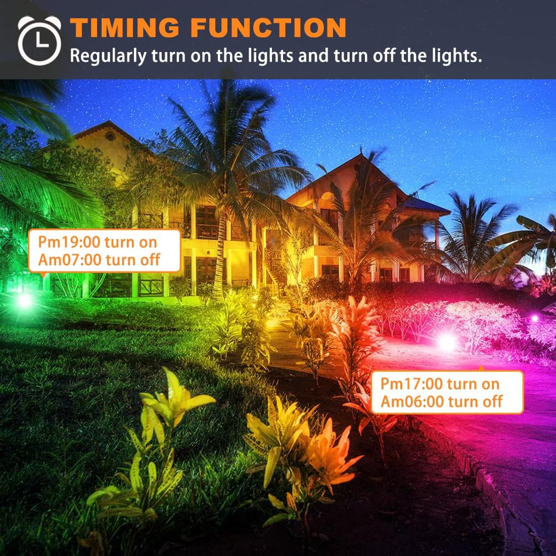 Smart RGB LED Flood Light 800W - Led Flood Light avis et prix
