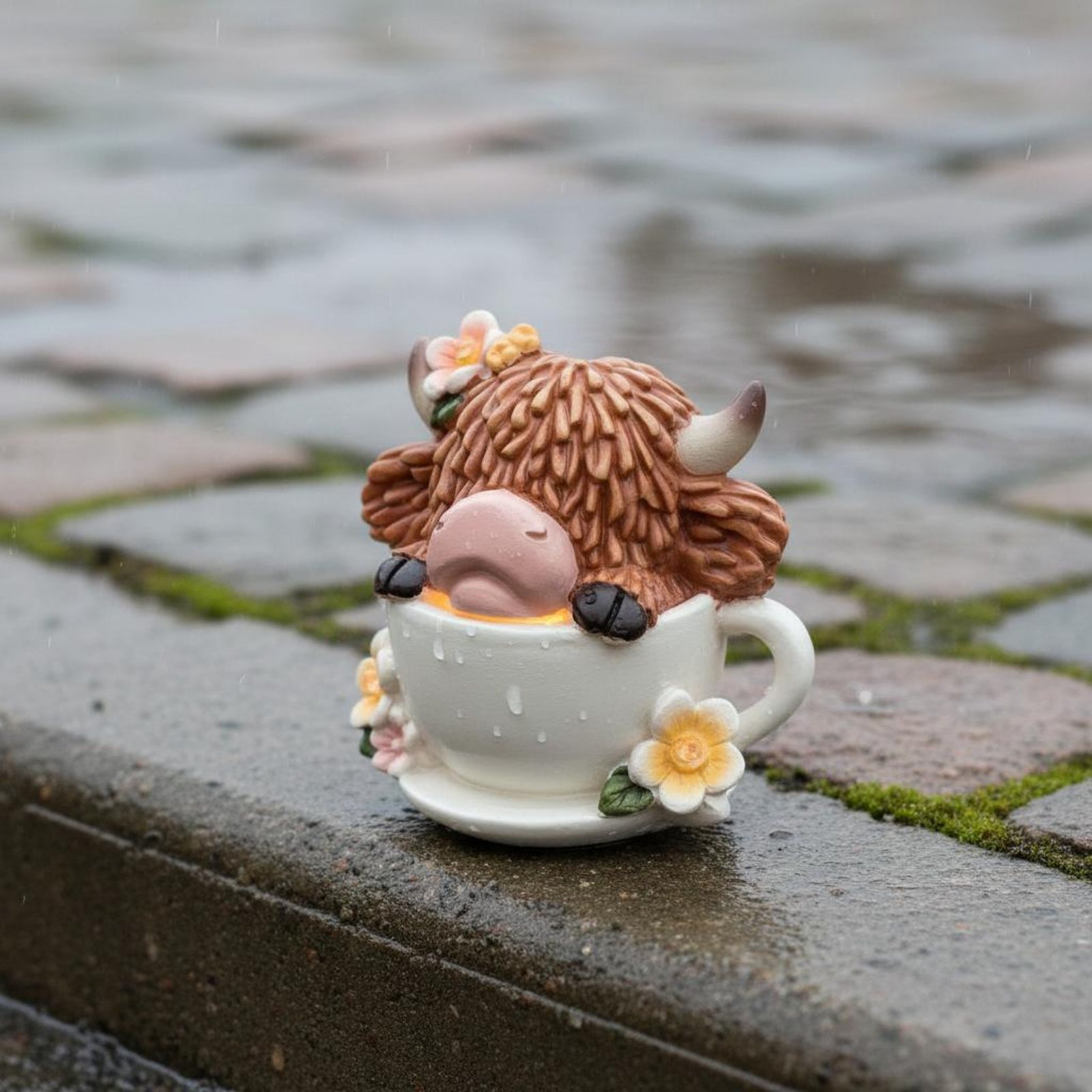 Highland Cow Garden Light Resi - Outdoor Lighting Modern avis et prix