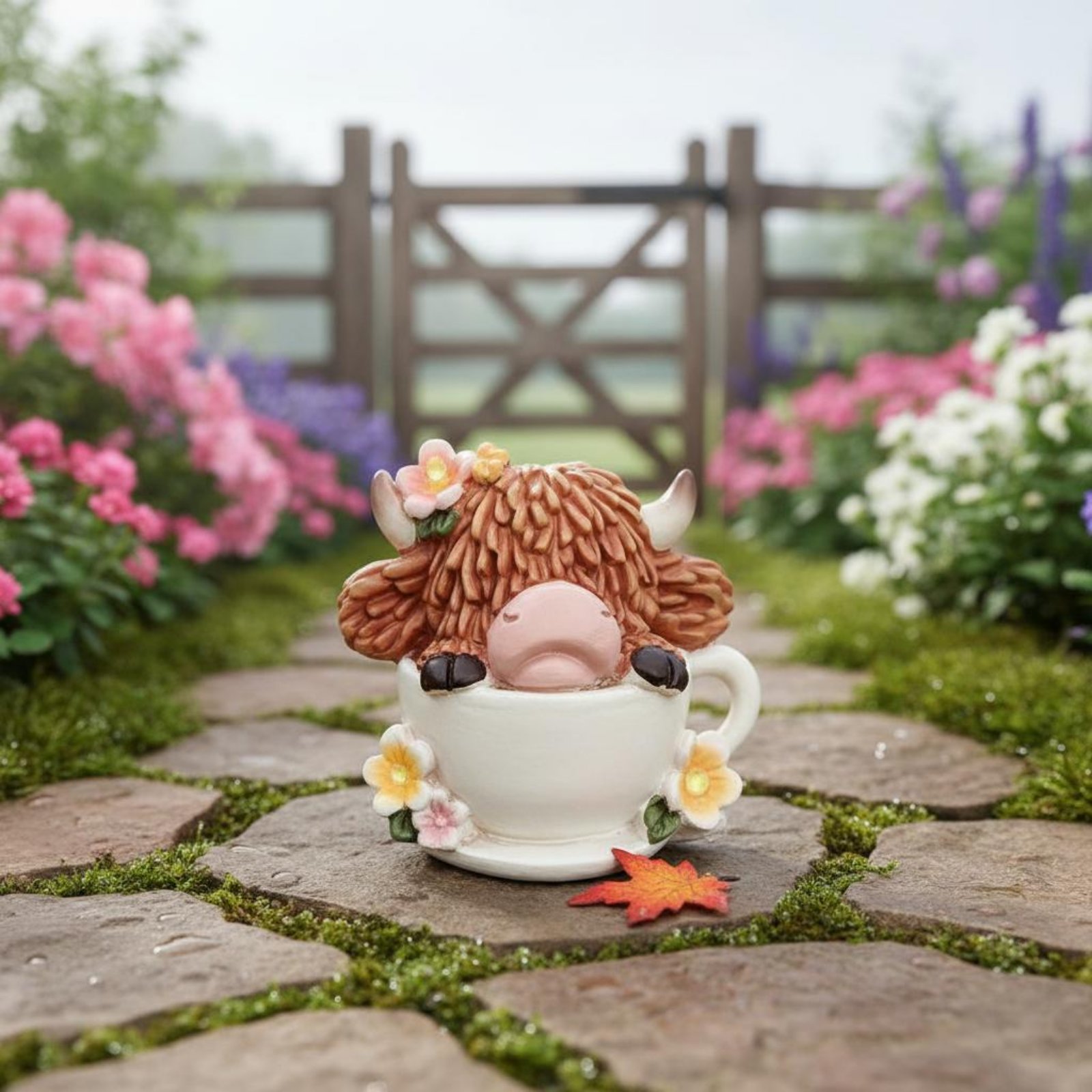 Highland Cow Garden Light Resi - Outdoor Lighting Modern avis et prix