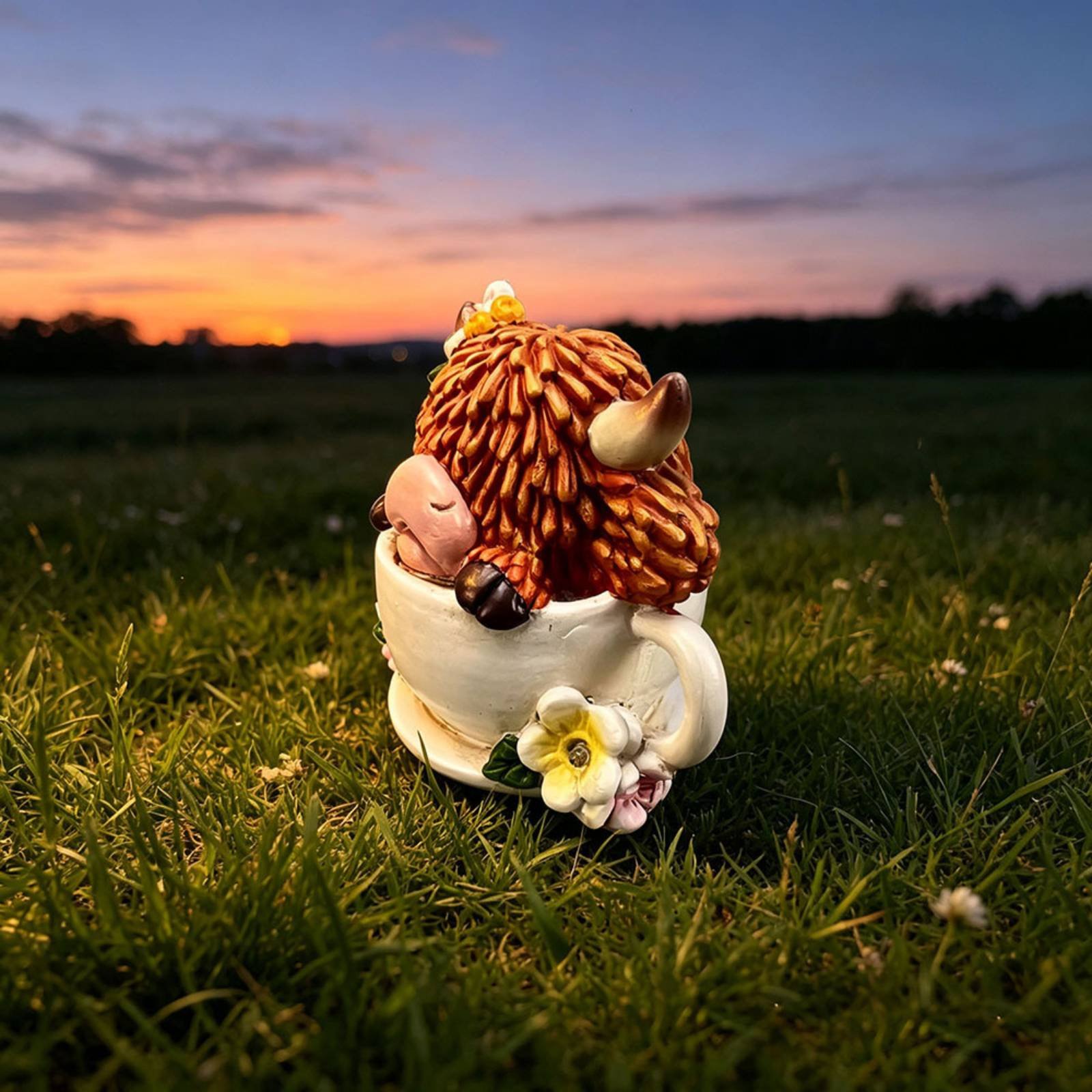 Highland Cow Garden Light Resi - Outdoor Lighting Modern avis et prix