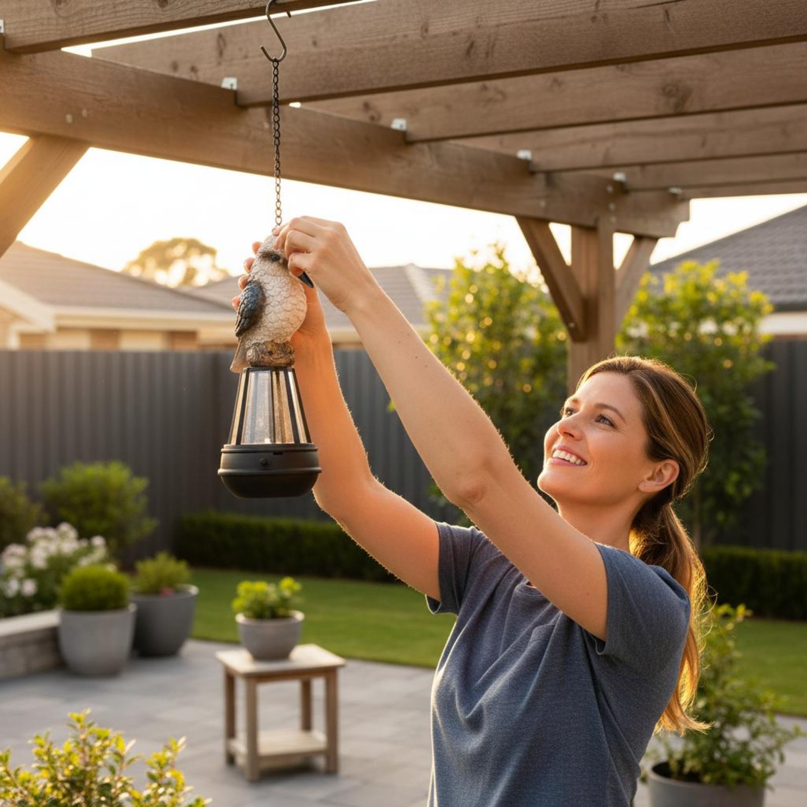 Solar Avian Hanging Lamp Energ - Outdoor Lighting Modern avis et prix