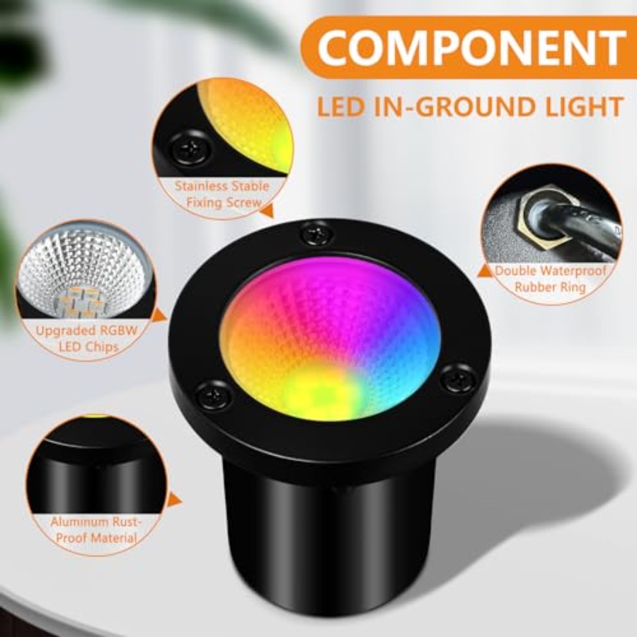Landscape Lighting - 10W RGB I - Outdoor Lighting In Ground avis et prix