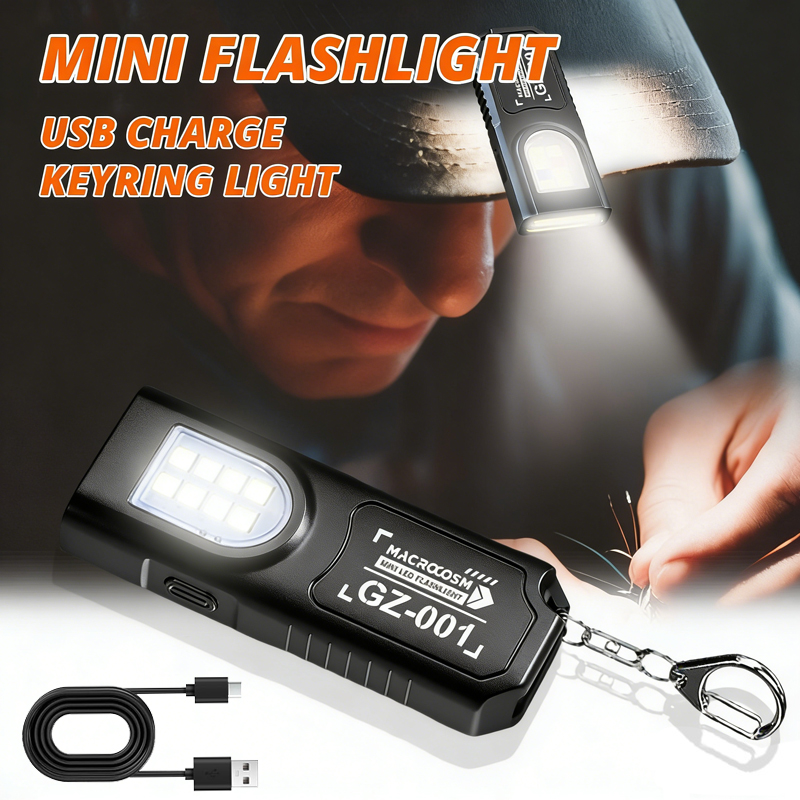 LED Keychain Flashlight Type C - Led Flood Light avis et prix