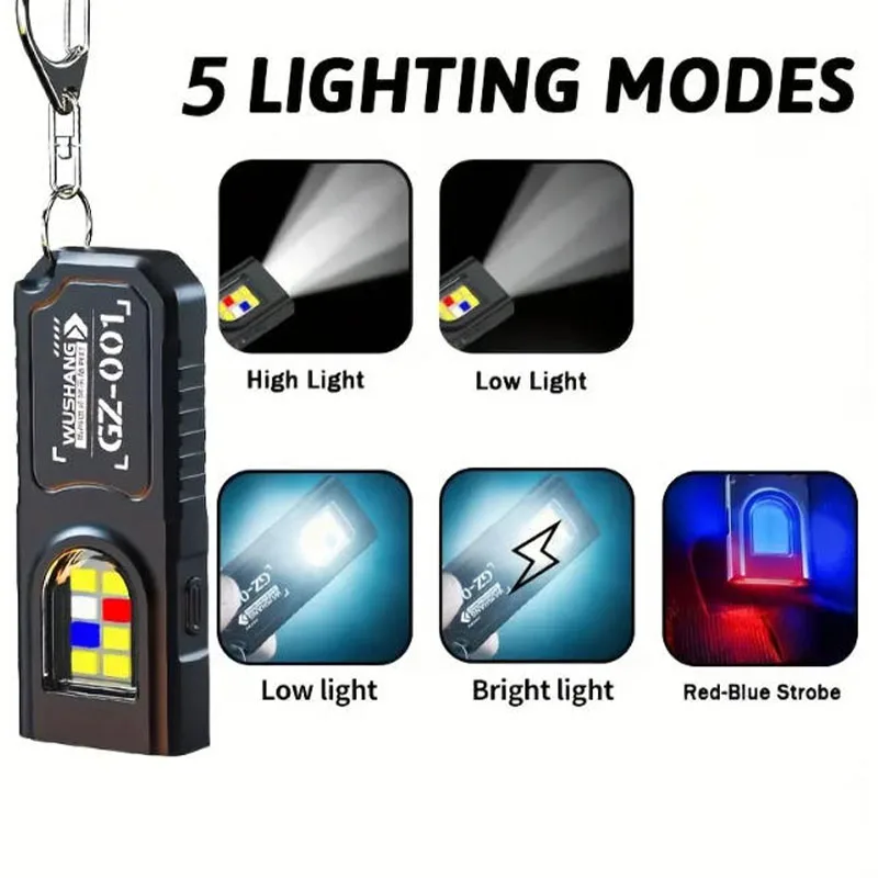LED Keychain Flashlight Type C - Led Flood Light avis et prix
