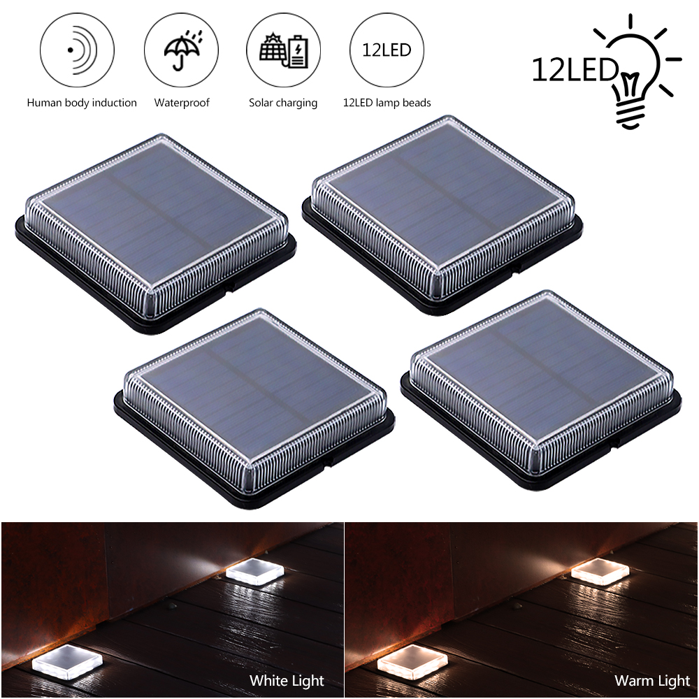Solar Step Light Waterproof Ou - Outdoor Lighting Ground Fixtures avis et prix