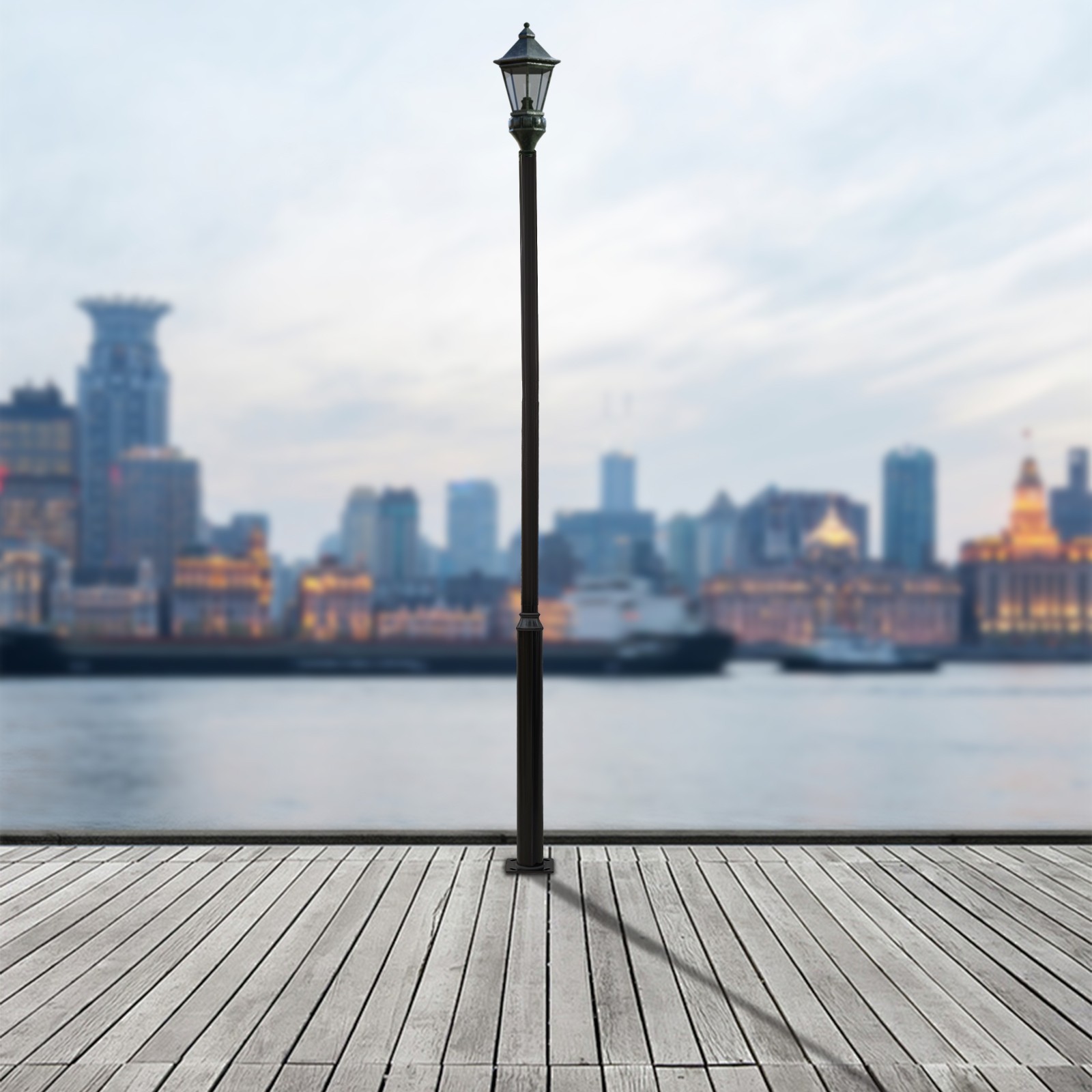 Split Street Light Pole, 220lb - Outdoor Lighting Pole avis et prix
