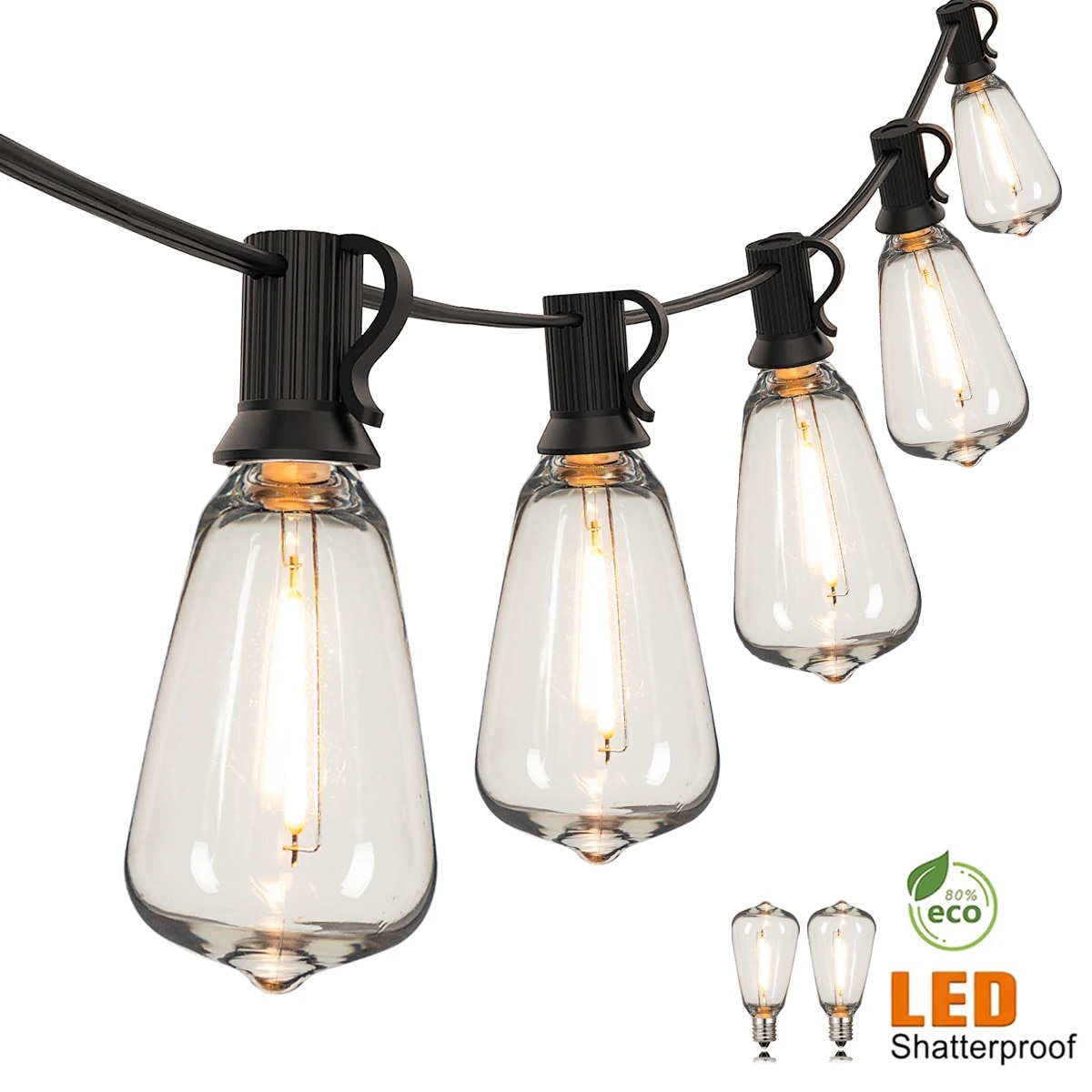 ST38 String Lights Outdoor Gar - Outdoor Lighting Sconce avis et prix