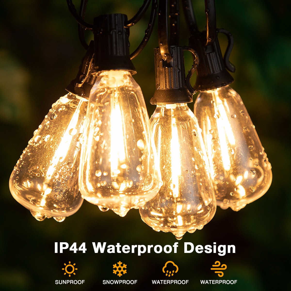 ST38 String Lights Outdoor Gar - Outdoor Lighting Sconce avis et prix